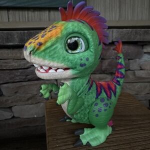 FurReal Friends Munchin Rex Baby T-Rex Dinosaur Interactive Toy 12"